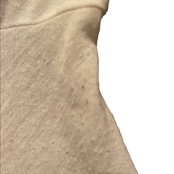 Banana Republic silk and cotton jersey top with funky cream and olive fl… - Picture 3 of 9